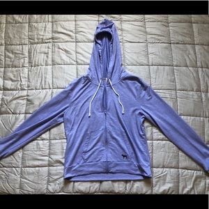 Zip up PINK purple hoodie